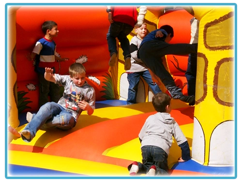 Fun for kids bounce house