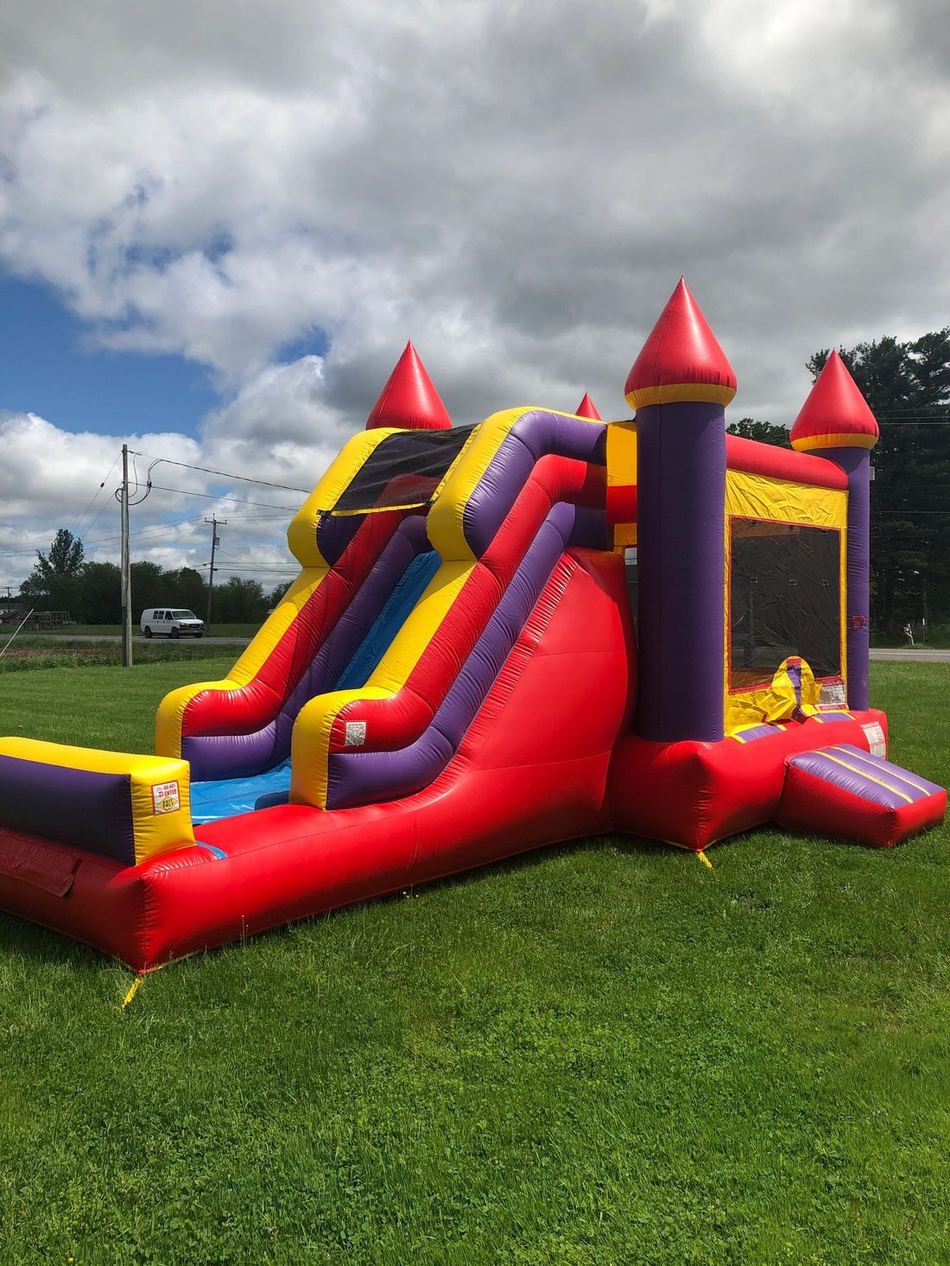 Inflatable rental at a celebration